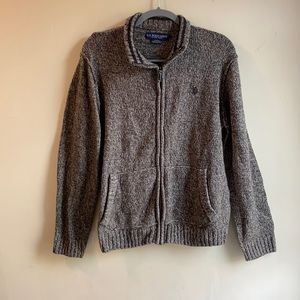 Polo Zipper Sweater